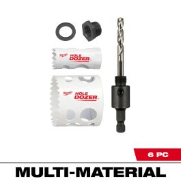Milwaukee HOLE DOZER Door Lock Hole Saw Kit