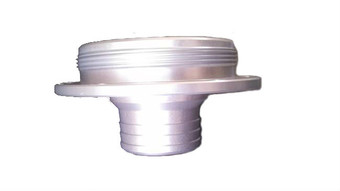 2-1/2" Remote Mount Funnel For 350 Series Flip Top Cap