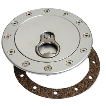 5-1/2" Aero 500 Series Flush Fuel Cap (Remote Mount 3.5" Hose)