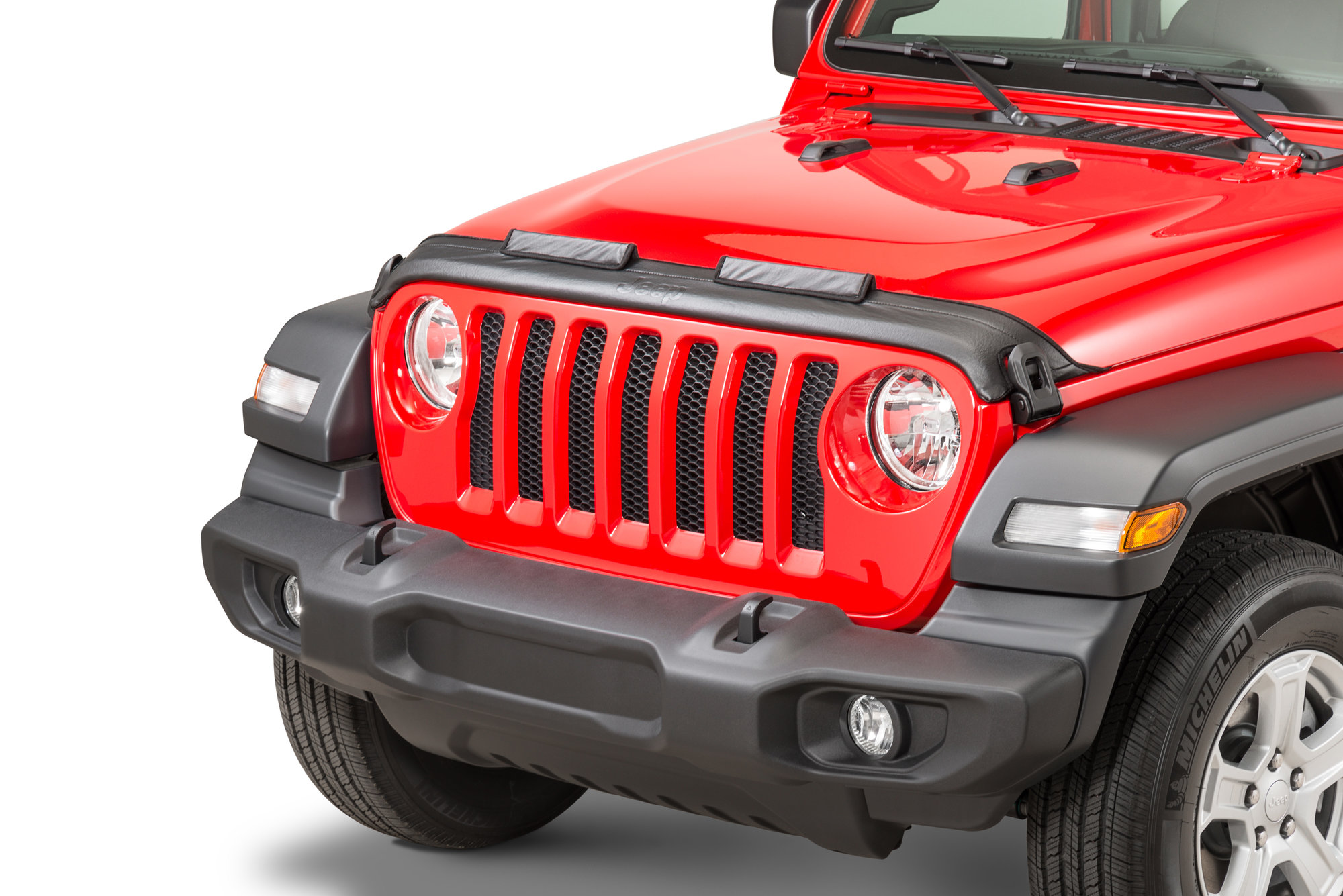 Mopar 82215369 Front End Hood Cover for 18-26 Jeep Wrangler JL & Gladiator JT