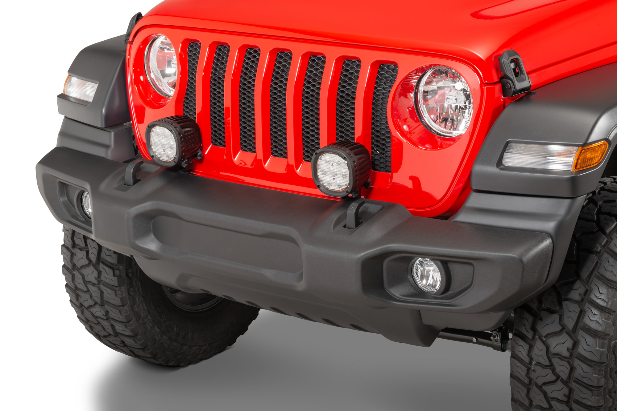 Mopar 82215428 Auxiliary Light Mount Brackets for 18-26 Jeep Wrangler JL & Gladiator JT