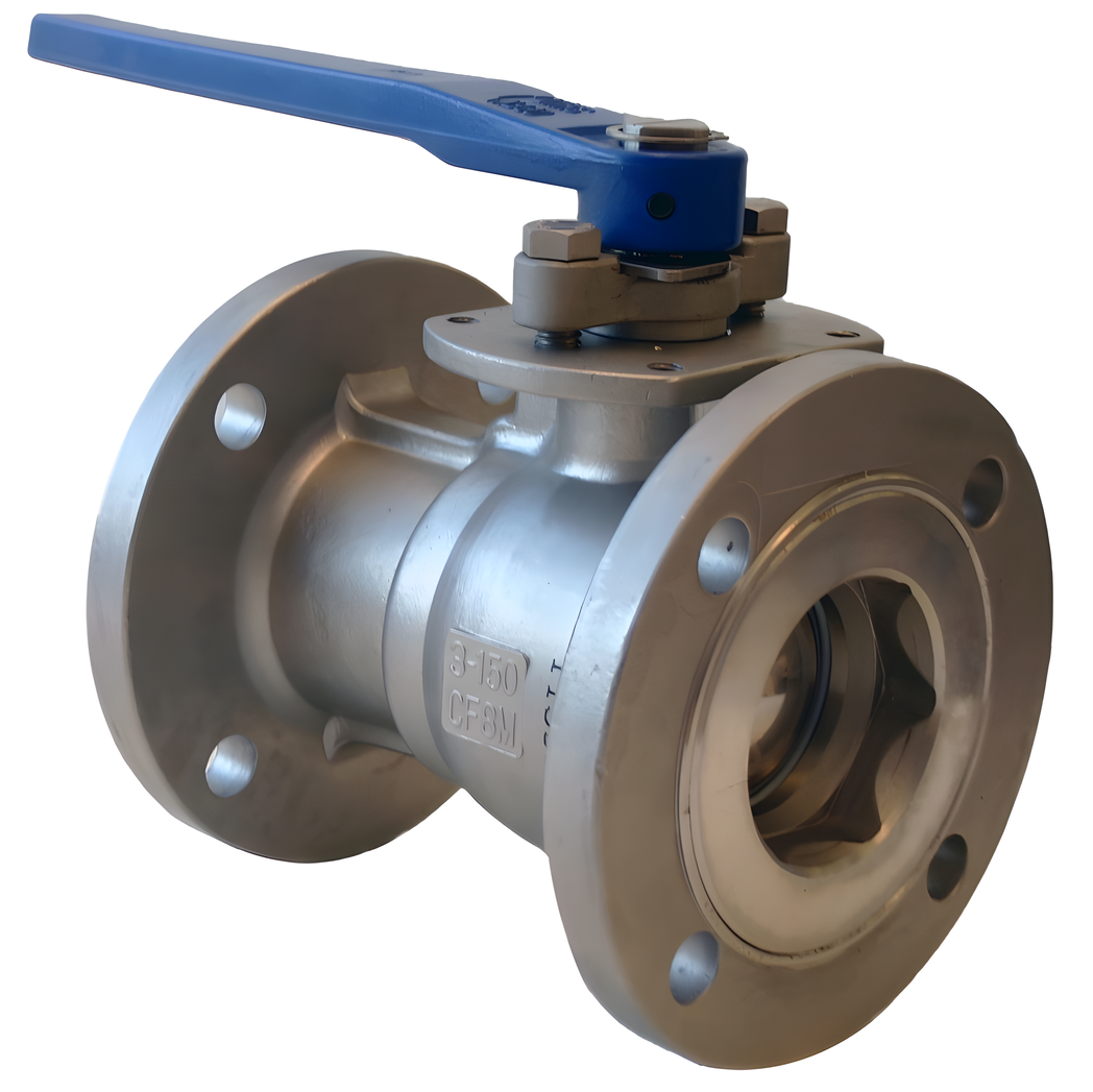Morrison Brothers691FS-0400 1VFlanged Regular Port Stainless Steel Ball Valve