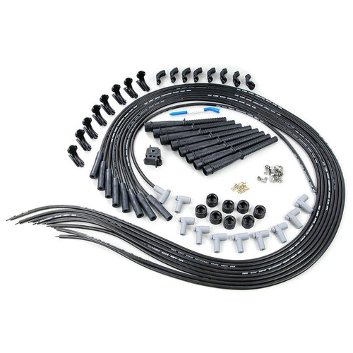 MSD Ignition 31523 Spark Plug Wire Set - Hemi Style Boots - 8.5mm - Black