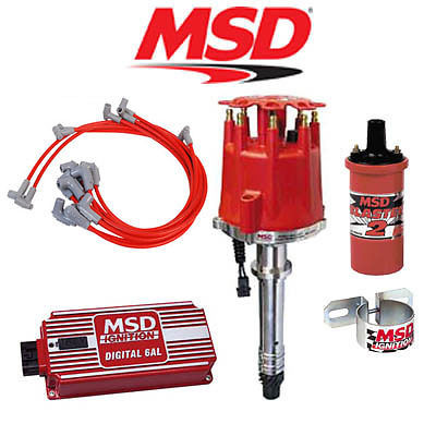 MSD 9000 Complete Ignition Kit - Digital 6AL/Distributor/Wires/Coil/Bracket SBC