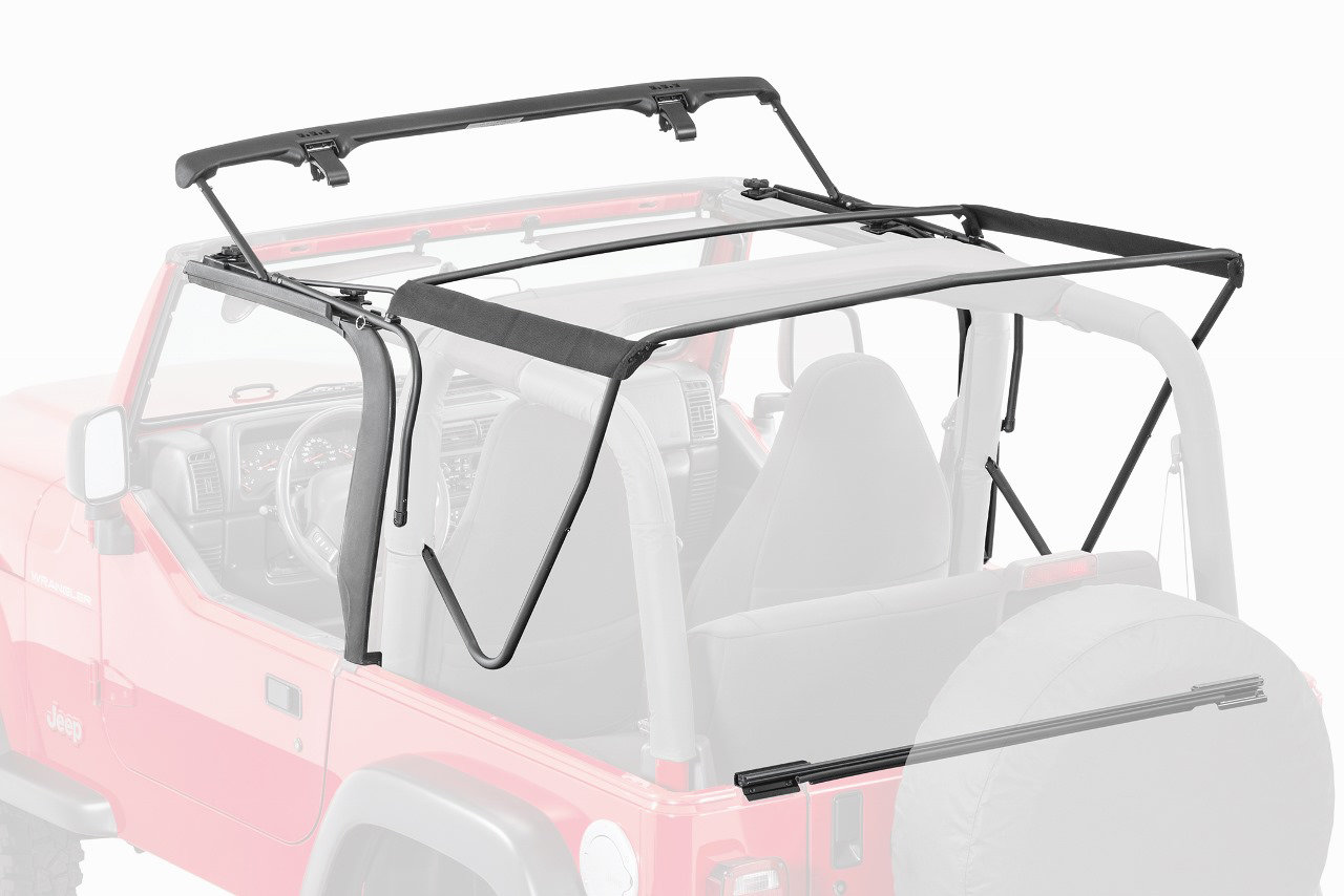 MasterTop Factory Style Bow Replacement Bow Assembly for 97-06 Jeep Wrangler TJ