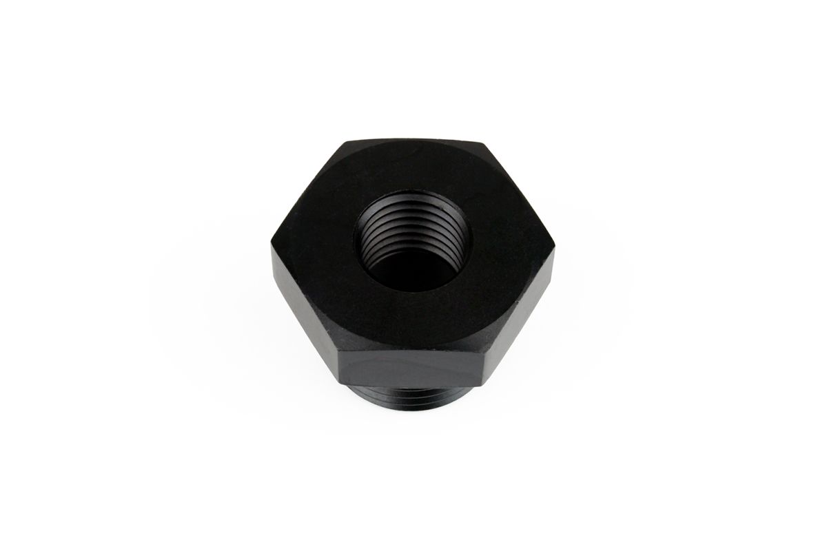 RaceFlux AN O-Ring Boss Plug with Female Sensor Port