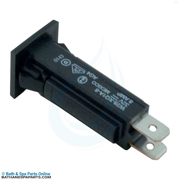 P & B 8A Red Face Circuit Breaker [115V] (W28XQ1A-8)