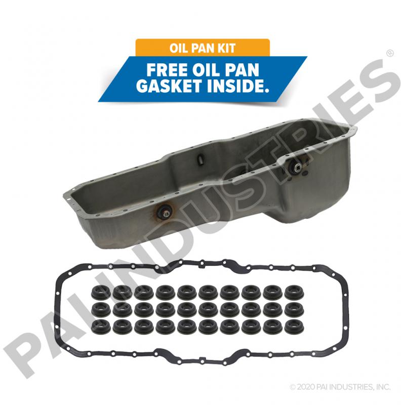 PAI 841202 Oil Pan – Mack E7 E-Tech ASET, 36 Quart Rear Sump