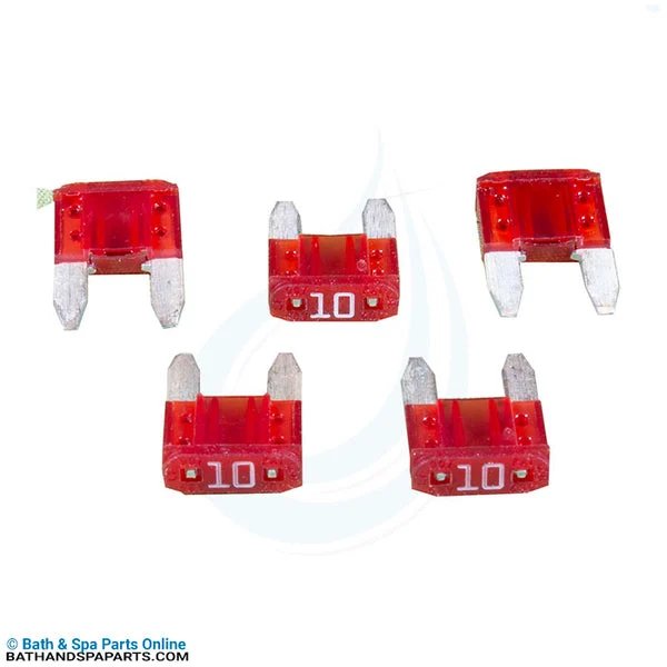 Pentair IntelliChlor Mini Blade 10A Fuse [Qty-5] (522745)