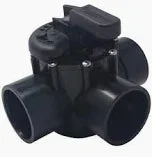 PENTIAR 2″ 3-PORT PVC DIVERTER VALVE
