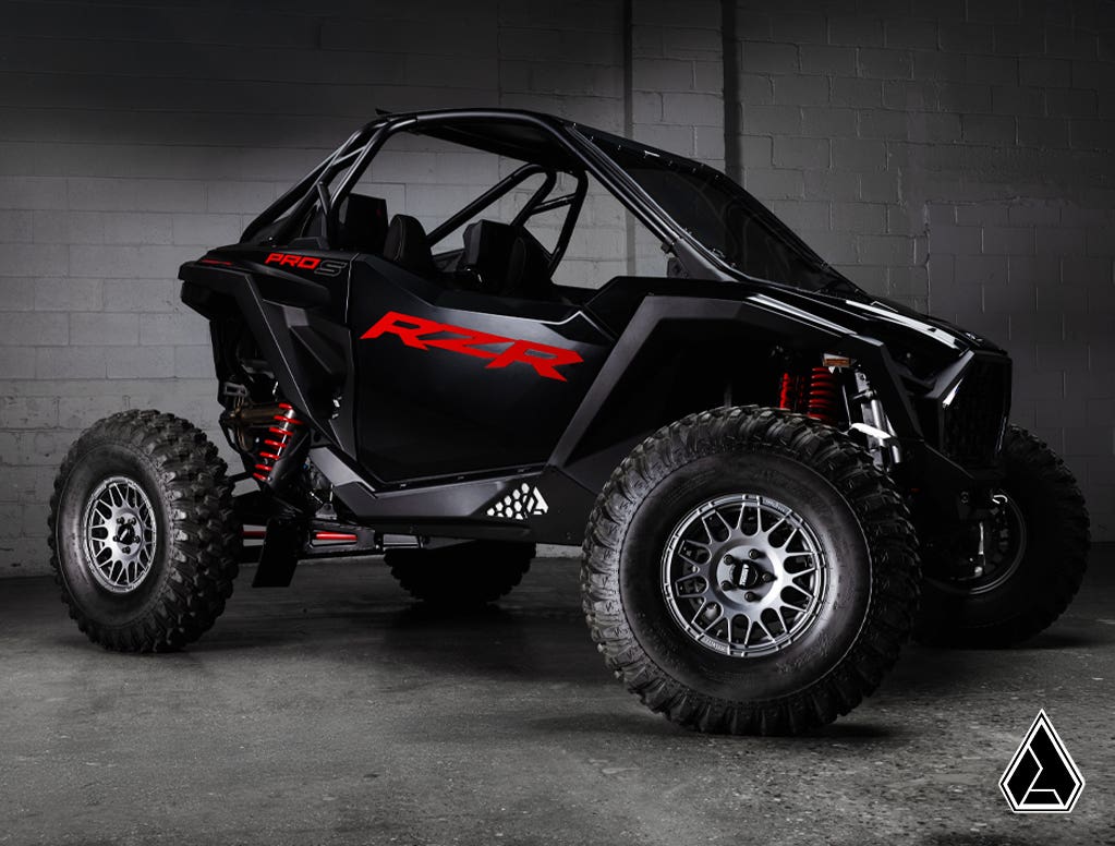 ASSAULT INDUSTRIES POLARIS RZR TURBO R ROCK SLIDERS