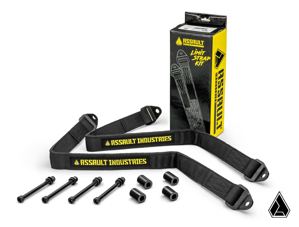 ASSAULT INDUSTRIES POLARIS RZR TURBO R FRONT LIMIT STRAPS
