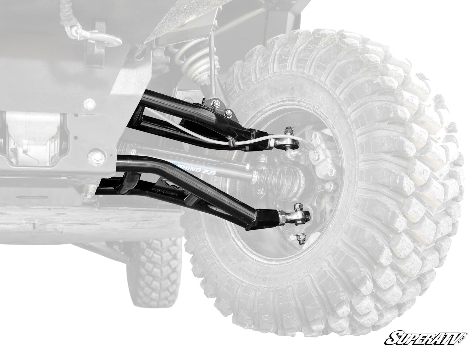 POLARIS RANGER XP KINETIC ATLAS PRO HEIM JOINT 2" FORWARD OFFSET A-ARMS