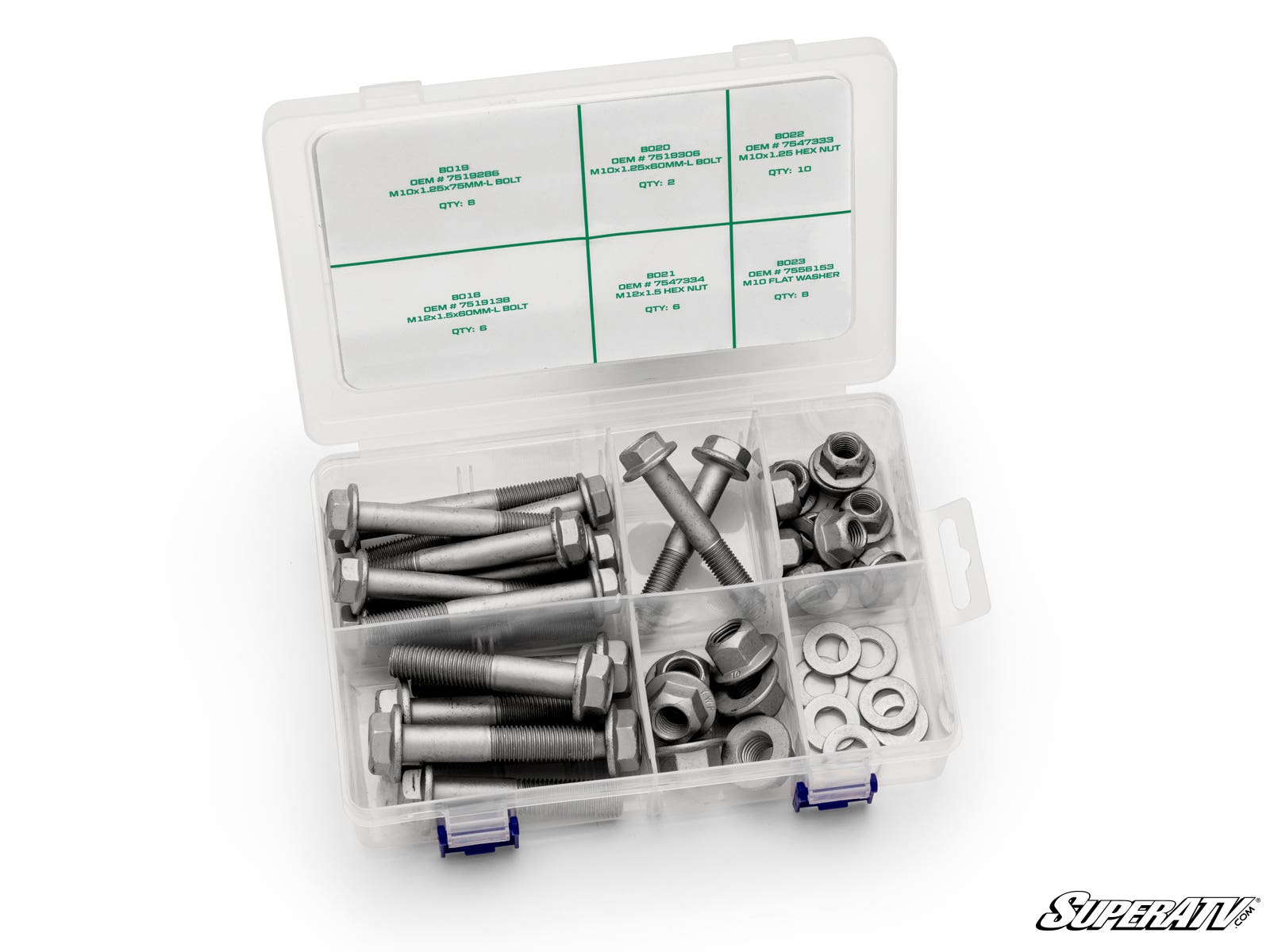 UP & RUNNING POLARIS RZR PRO XP SUSPENSION BOLT KIT