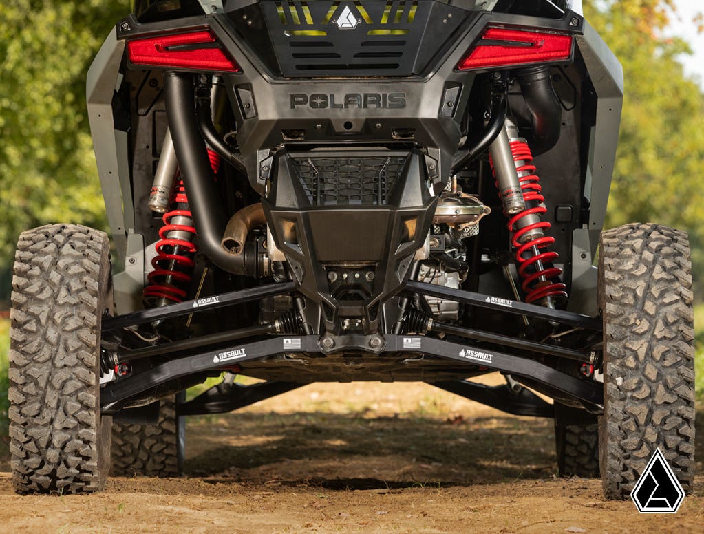 ASSAULT INDUSTRIES POLARIS RZR TURBO R HIGH-CLEARANCE BILLET ALUMINUM RADIUS ARMS