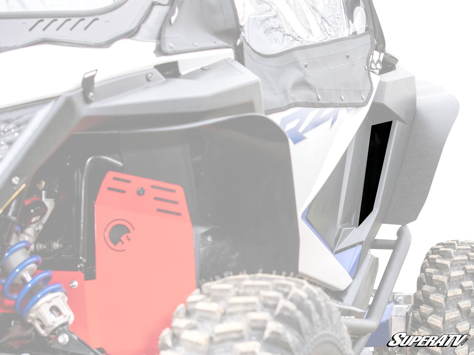 POLARIS RZR PRO XP REAR FENDER WELL MUD GUARDS