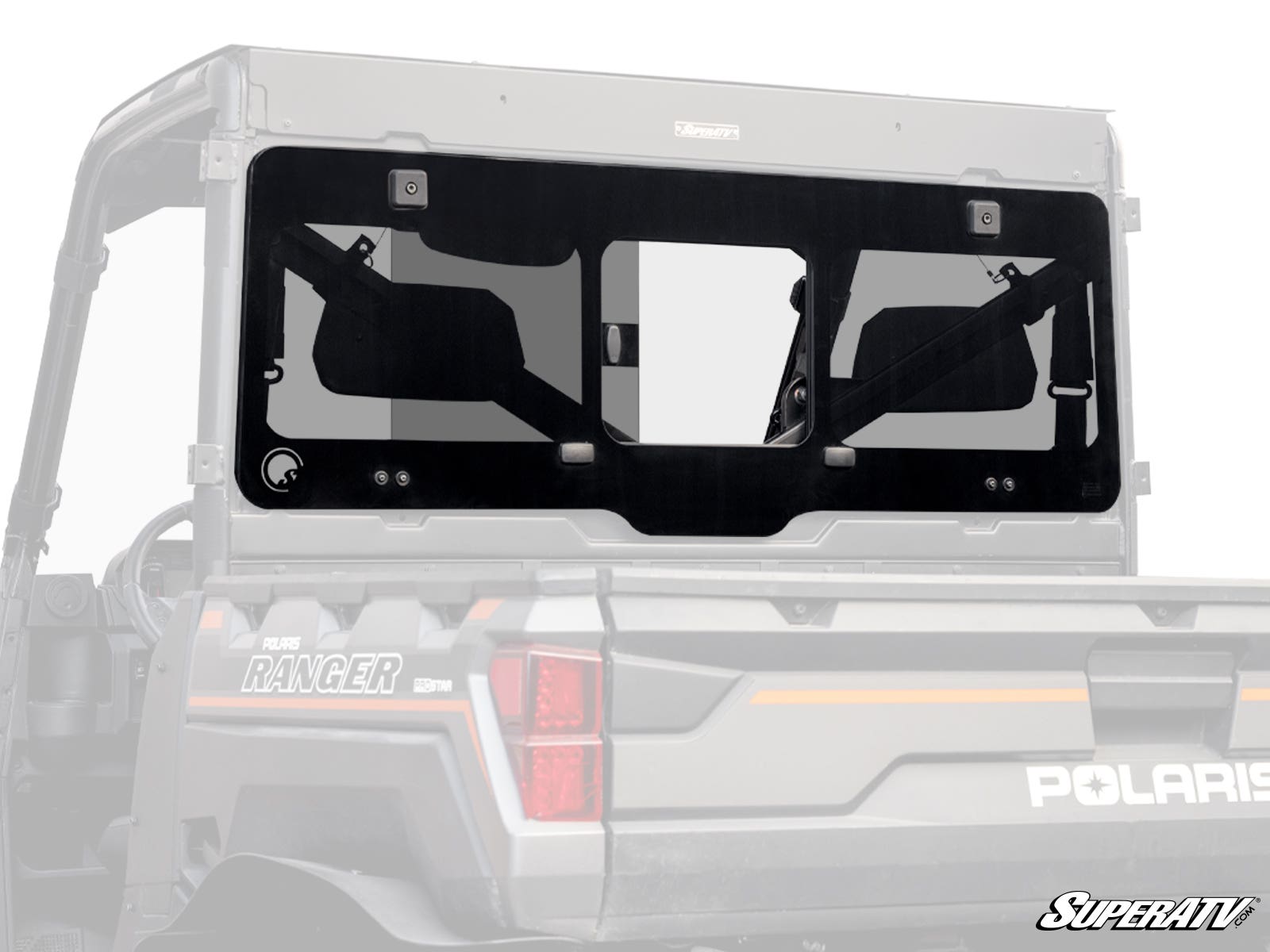 POLARIS RANGER XP 900 GLASS SLIDING REAR WINDSHIELD