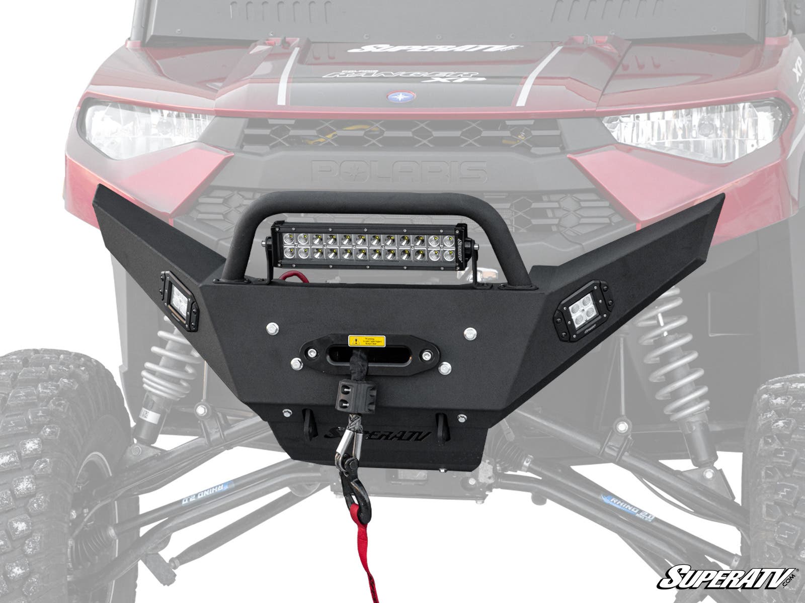POLARIS RANGER XP 1000 WINCH-READY BUMPER WITH BULL BAR