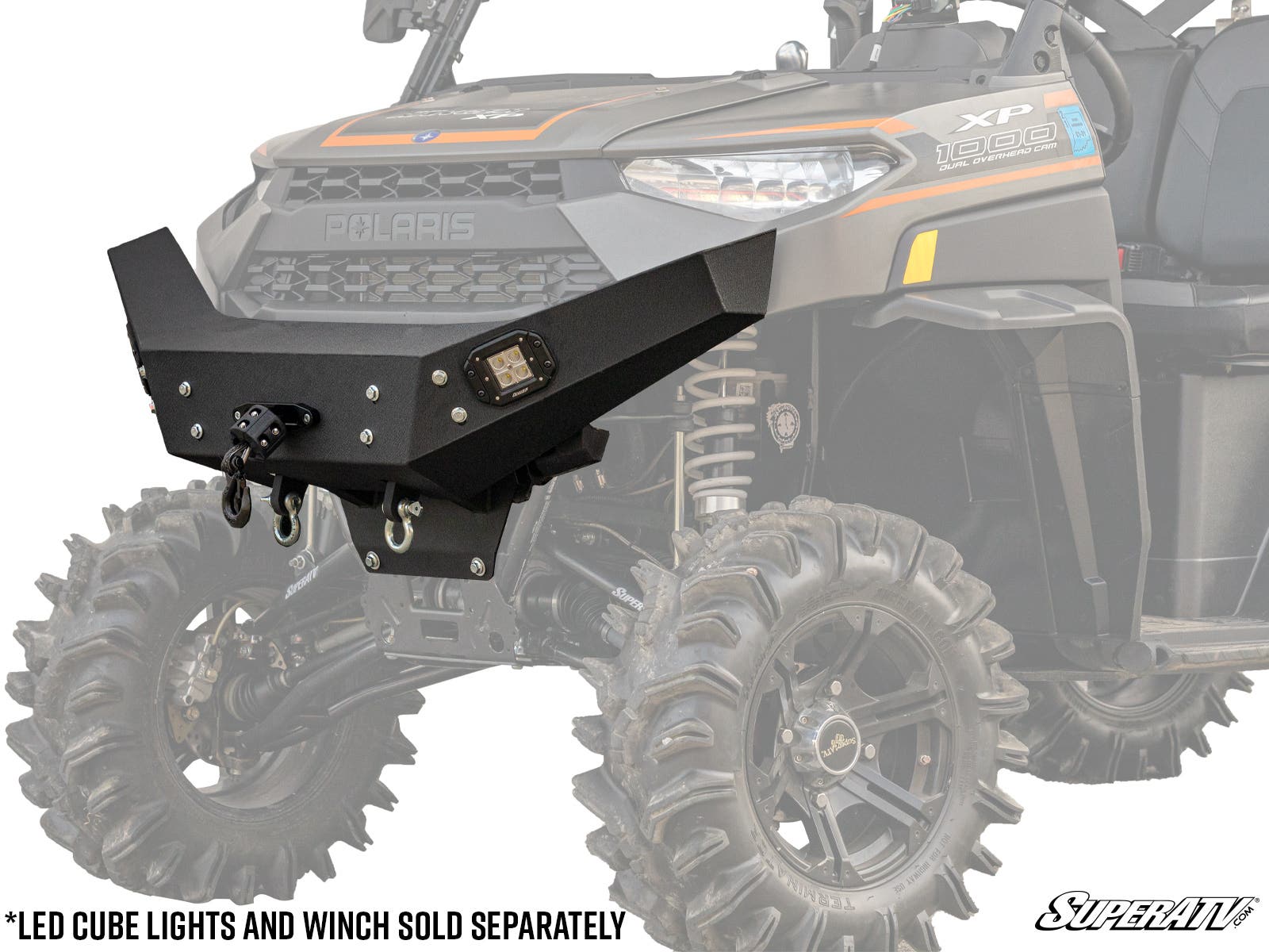 POLARIS RANGER XP KINETIC WINCH-READY FRONT BUMPER