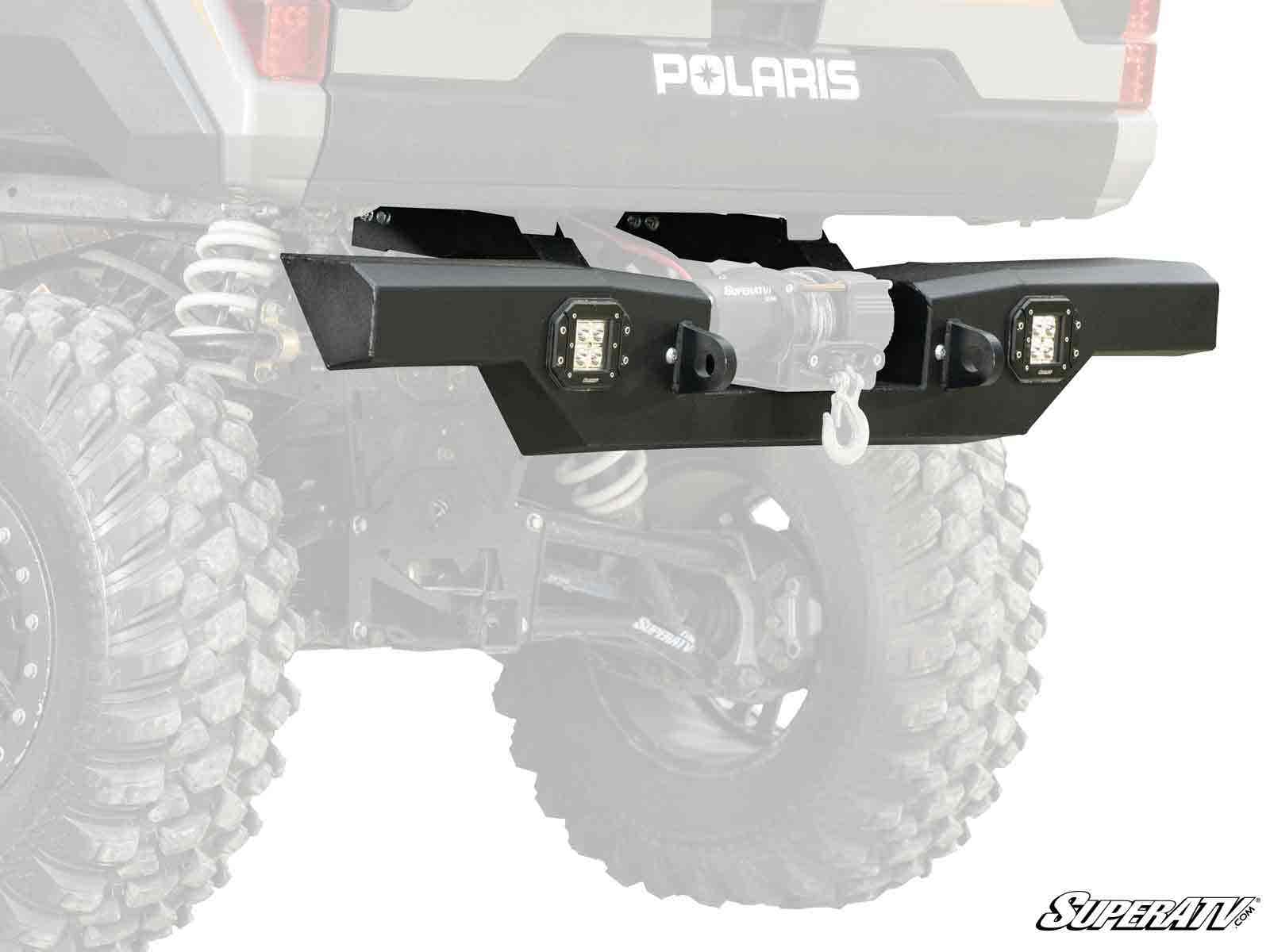 POLARIS RANGER XP KINETIC WINCH-READY REAR BUMPER