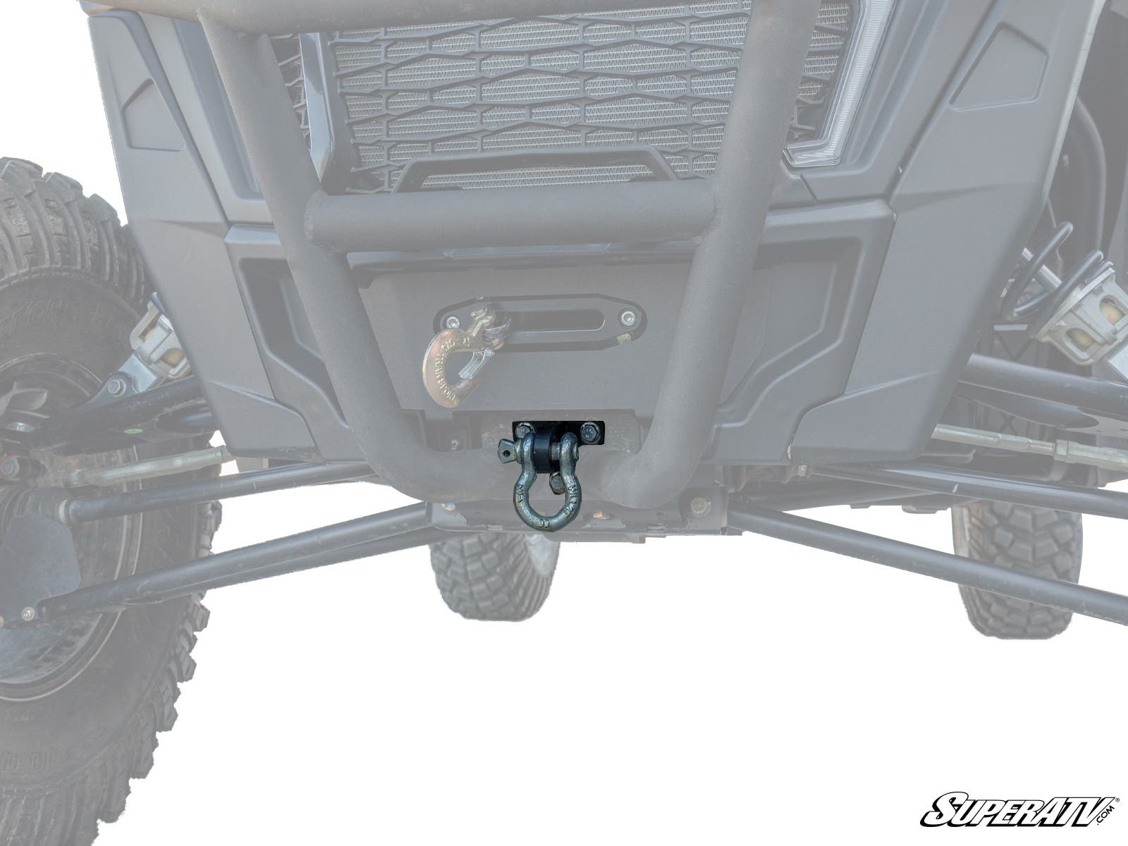 POLARIS RZR HITCH PLATE
