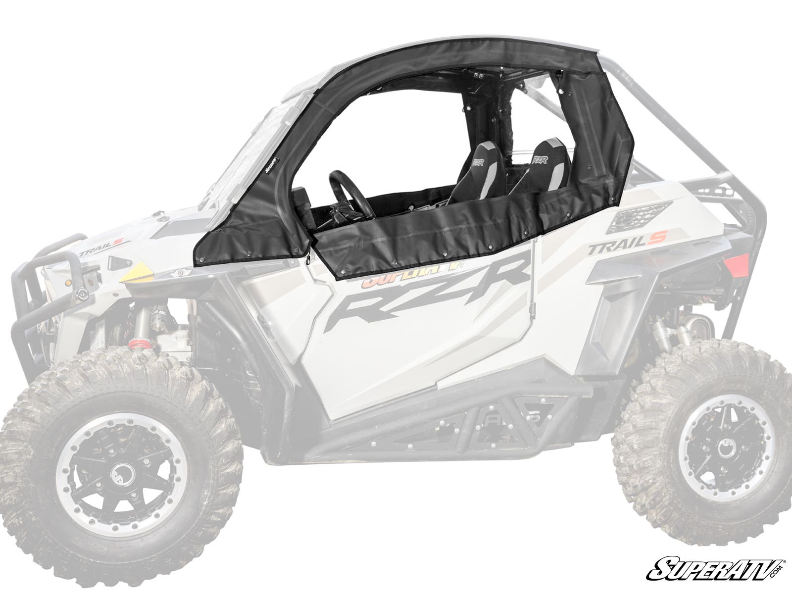 POLARIS RZR TRAIL S 900 PRIMAL SOFT CAB ENCLOSURE UPPER DOORS