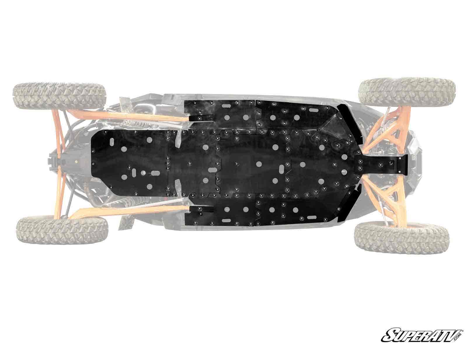 POLARIS RZR PRO R 4 FULL SKID PLATE