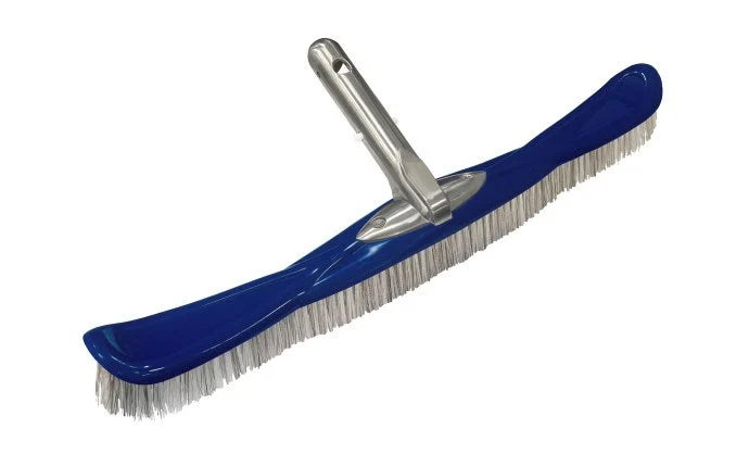 POOLSTYLE 20″ FLEX BRUSH W/ NYLON/STAINLESS STEEL COMBO BRISTLES AND METAL BACK 6 PER CASE