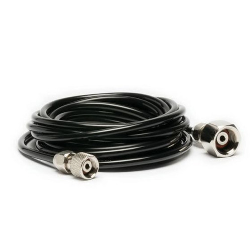 ANEST IWATA 4012 Straight Shot Hose with Fitting, 10 ft L, 1/4 in Compression, 1