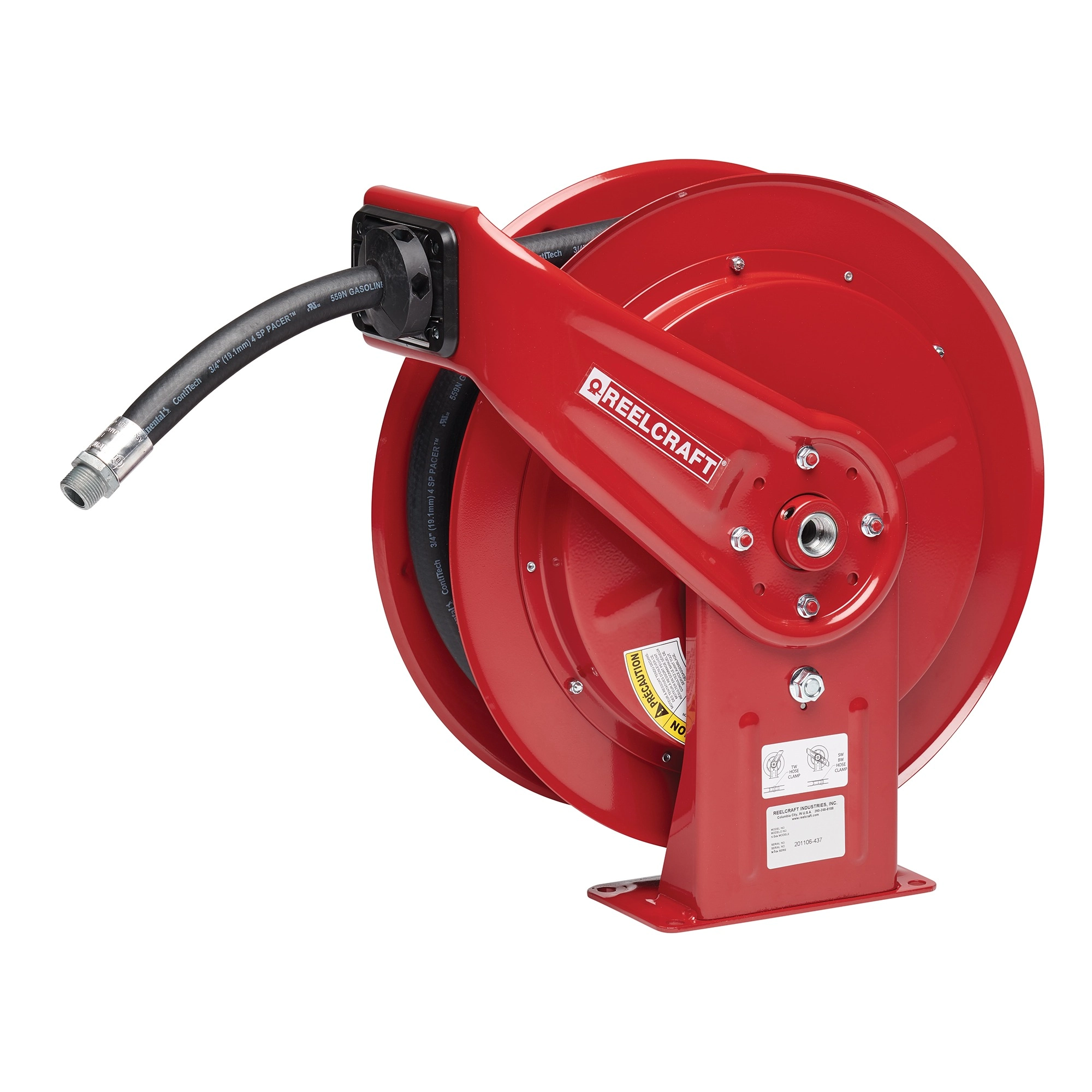 ReelcraftFHD79035 OLPSpring Rewind Fuel Hose Reel