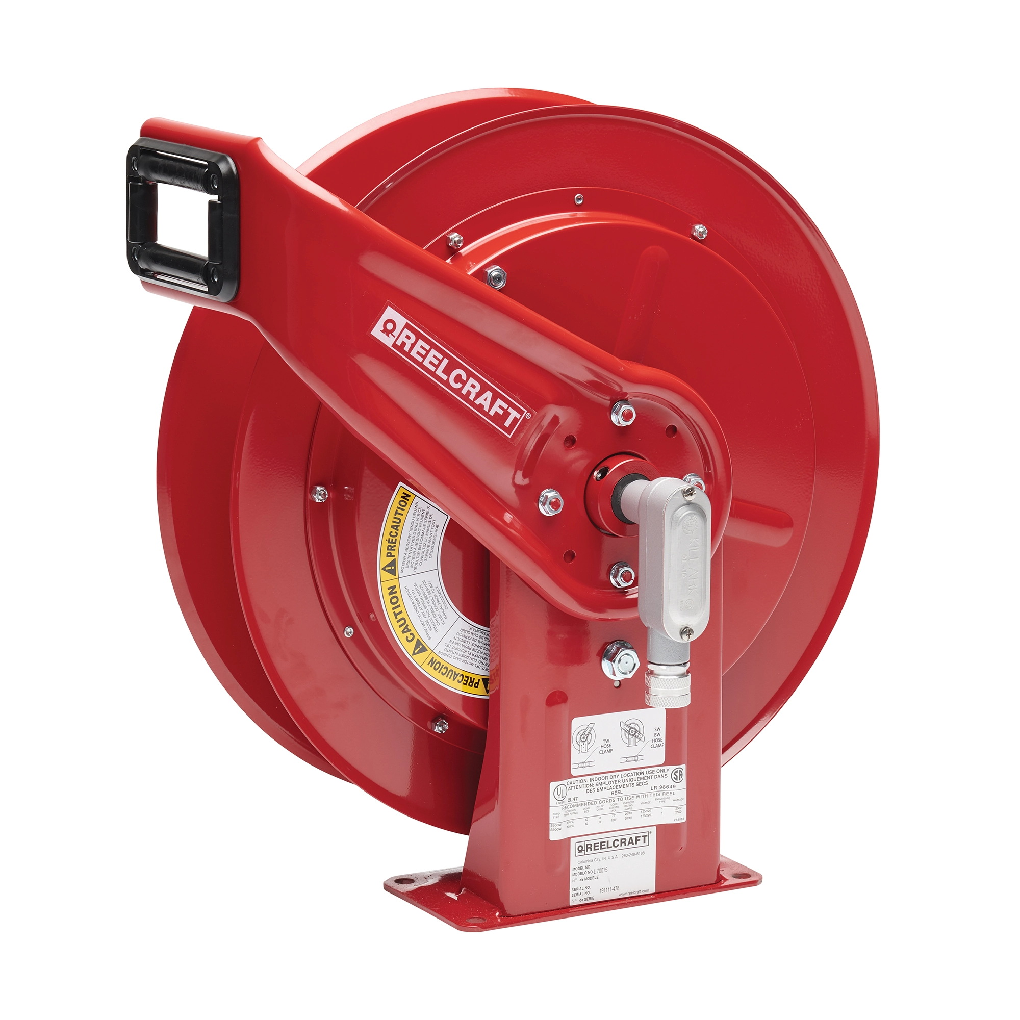ReelcraftL 70100Spring Rewind Cord Reel
