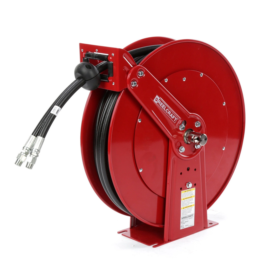 ReelcraftTH86050 OMPSpring Rewind Twin Hydraulic Hose Reel