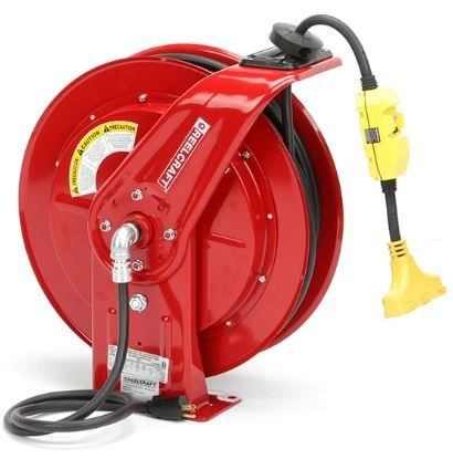 ReelcraftL 70100 123 9GSpring Rewind Cord Reel