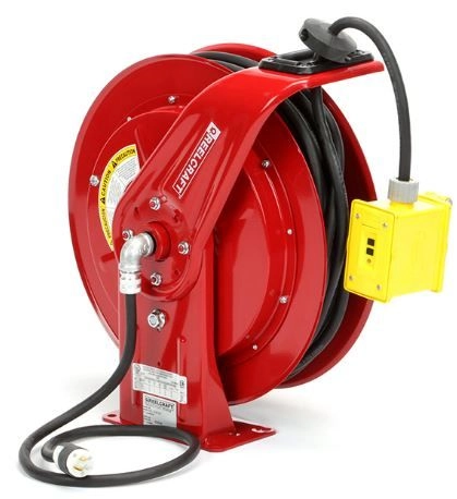 ReelcraftL 70100 123 7ASpring Rewind Cord Reel