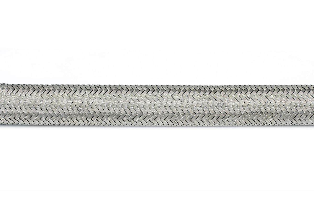 RaceFlux Stainless Steel Braided NBR Hose, -8AN