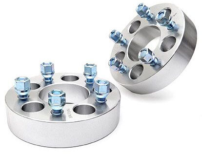 Rough Country 1.5in Wheel Spacers for Jeep Vehicles with 5x5.5 Bolt Pattern