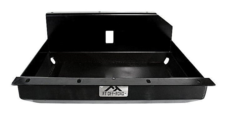 Crown Automotive RT20039 Fuel Tank Skid Platefor 81-90 Jeep CJ and Wrangler YJ with 15 Gallon Fuel Tank