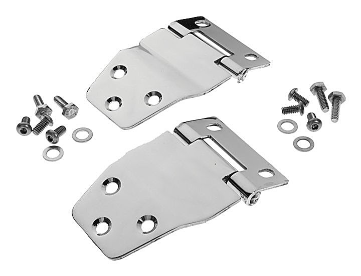 Crown Automotive RT34032 Stainless Steel Liftgate Hinge Set for 77-86 Jeep CJ7