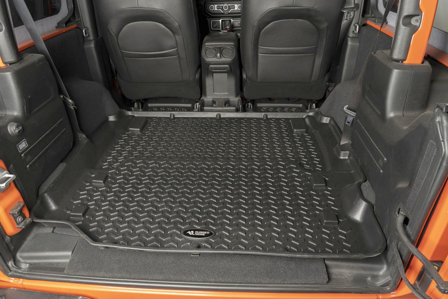 Rugged Ridge 12975.51 Full Length Rear Cargo Liner for 18-26 Jeep Wrangler JL 2-Door