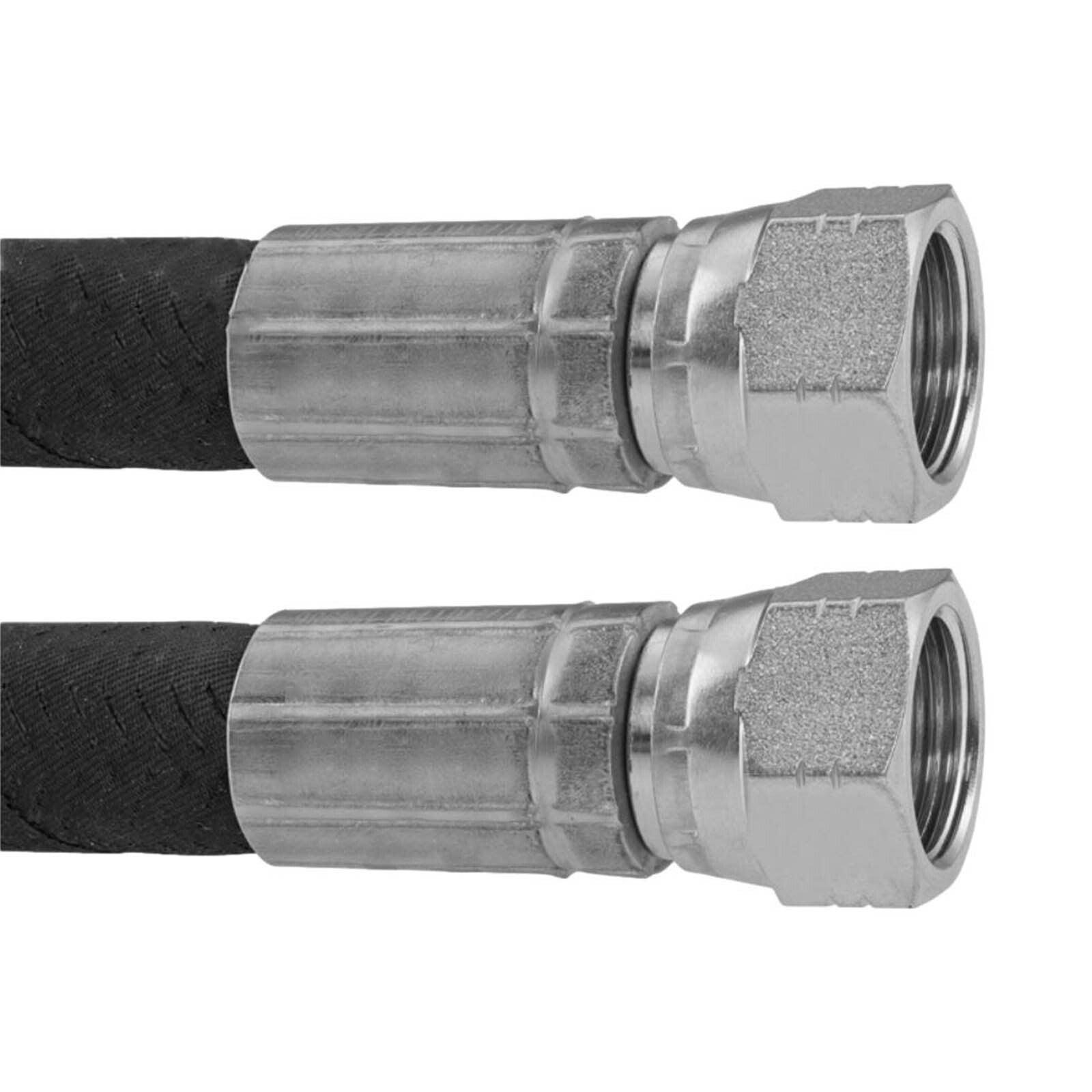 177.101118 - Discharge Hose 2 Fem SAE Swivel 18in FTL