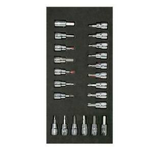 URREA 22 pc 3/8" DRIVE SOCKET SETS WITH ACCESSORIES #CH108