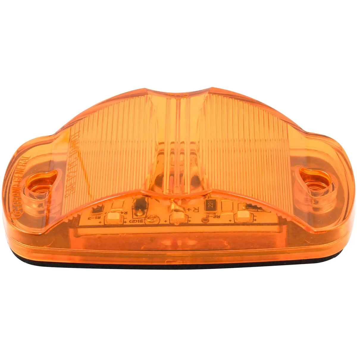 Sealed 10 LED Amber 4" X 2" X 1" Marker Light | Camel Back Style