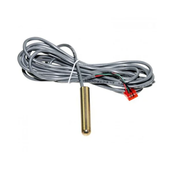 Sensor, Temperature, HydroQuip, 50’Cable x 3/8″Bulb, 4 Pin Plug : 34-0203E