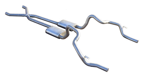Pypes Performance Exhaust SGF11 Crossmember Back w/X-Pipe Exhaust System