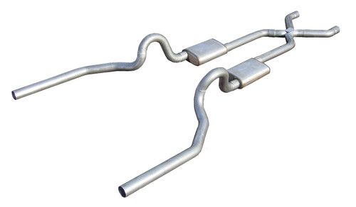 Pypes Performance Exhaust SGG13 Crossmember Back w/X-Pipe Exhaust System