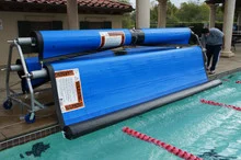 SR Smith – T-Star T30 Series Large Capacity Single 18′ Storage Reel for Thermal Pool Cover – T31-18