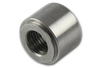 1/4" NPT Weld In (Steel) Half Coupling Bung - 18 TPI