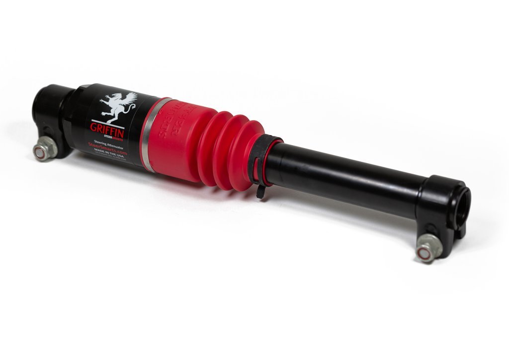 Steer Smarts Griffin XD Steering Attenuator Upgrade for 07-26 Jeep Wrangler JK & Wrangler JL with Yeti XD Draglink