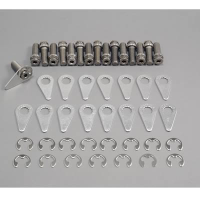 Stage 8 8952 SS Locking Header Bolts Big Block Chevy/Ford Set of 16 - 3/8" x 1"