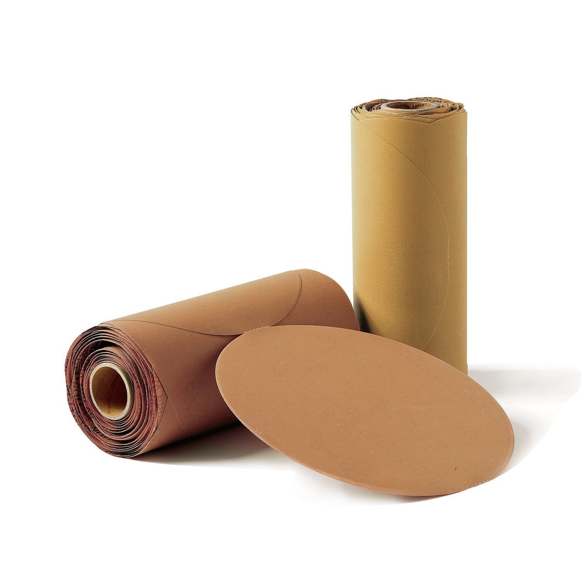 Sunmight 00612 6 in P240 Gold Link Roll Disc, 100 per Box, Premium Aluminum Oxide